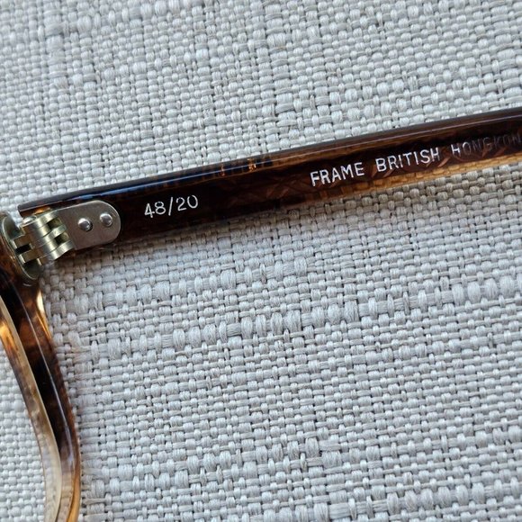 ESI-SHERIL-DECOR Vintage Eyeglasses Frame Women Brown Glasses 48[]20 - Picture 9 of 11